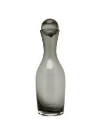 Caraffa in vetro grigio Houston, 1 L, Vetro, Trasparente, Alt. 30