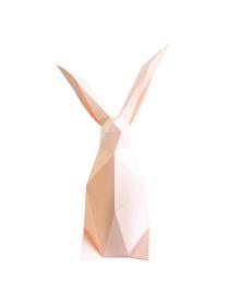 Lampa stołowa z papieru  do montażu Rabbit, Różowy, S 18 x W 34 cm