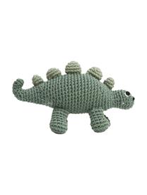 Peluche ad uncinetto Dinko, Rivestimento: cotone, Verde, Larg. 16 x Alt. 9 cm