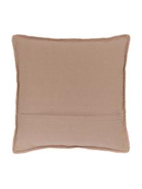 Szydełkowana poszewka na poduszkę z bawełny Brielle, 100% bawełna, Wielobarwny, S 45 x D 45 cm