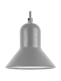 Lampada a sospensione Slender, Paralume: metallo, Grigio, Ø 14 x Alt. 17 cm