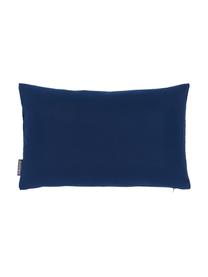 Housse de coussin d'extérieur Blopp, Dralon (100 % polyacrylique), Bleu foncé, larg. 30 x long. 47 cm