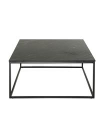 Veľký mramorový konferenčný stolík Alys, Mramorovaná čierna, Š 120 x H 75 cm