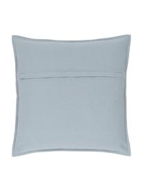 Bavlněný povlak na polštář Mads, 100 % bavlna, Modrá, Š 50 cm, D 50 cm