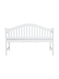 Banco de exterior Banquette, Madera de acacia pintada, Blanco, An 140 x F 60 cm