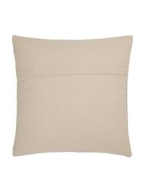 Housse de coussin 45x45 beige Paloma, 100 % coton, Beige, larg. 45 x long. 45 cm