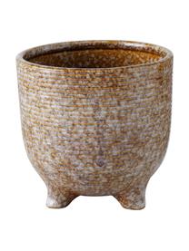 Cache-pot en porcelaine fait main Miswa, 2 élém., Porcelaine, Brun, Lot de différentes tailles