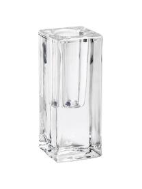 Bougeoir en verre Classic, Transparent