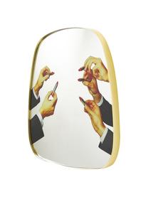 Design wandspiegel Lipsticks, Frame: MDF, Handen met lippenstift, B 54 x H 59 cm