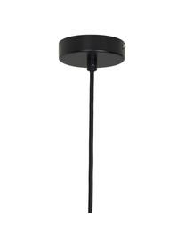 Petite suspension scandi Lolly, Blanc, noir, Ø 20 x haut. 34 cm