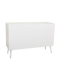 Enfilade rustique Cayetana, Blanc, larg. 120 x haut. 81 cm