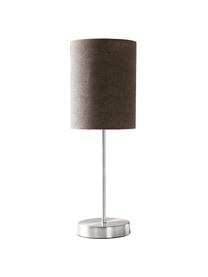 Lampa nocna Seth, 2 szt., Szary, odcienie niklu, Ø 15 x W 45 cm