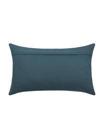 Poduszka z piki z wypełnieniem Gopher, Tapicerka: bawełna, Niebieski petrol, S 30 x D 50 cm