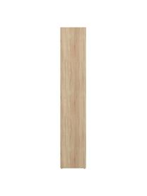 Braunes Standregal Toronto, Spannplatte, melaminbeschichtet, Eichenholz, 98 x 181 cm
