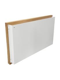 Escritorio de pared Brenta, abatible, Blanco, madera, An 74 x Al 44 cm