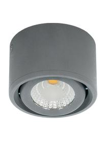 LED plafondspot Anzio in antraciet, Lamp: gecoat aluminium, Antraciet, Ø 8 x H 5 cm