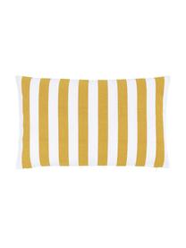 Poszewka na poduszkę Tiomn, 100% bawełna, Żółty, biały, S 30 x D 50 cm