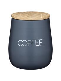 Barattolo con coperchio Serenity Coffee, Coperchio: legno di mango, Antracite, legno, Ø 13 x Alt. 15 cm, 1,6 L