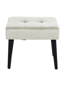 Sametová čalouněná stolička Glory, Béžová, Š 50 cm, V 45 cm
