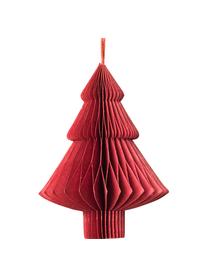 Décorations de sapin de Noël Viola, 4 pièces, Rouge, Ø 9 x haut. 10 cm