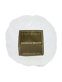 Badekugel Sandalwood (Sandelholz & Moschus), Weiss, Ø 7 x H 7 cm