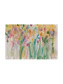 Impresión digital sobre lienzo Tulipanes Costero, Multicolor, An 60 x Al 40 cm