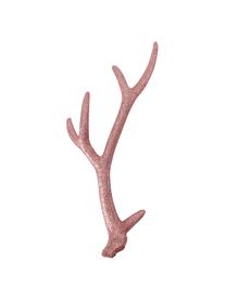 Bois de cerf décoratifs Crany, haut. 30 cm, 2 élém., Plastique, Vieux rose, larg. 16 x haut. 30 cm