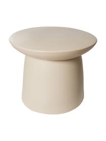 Okrúhly pomocný stolík z kameniny Earthenware, Kamenina, Béžová, Ø 46 x V 37 cm