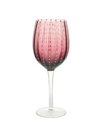 Komplet kieliszków do wina Shiraz, 6 elem., Szkło, Wielobarwny, Ø 7 x W 23 cm, 300 ml