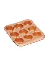 Teglia per muffin in rame Smart, Acciaio, ceramica, Dorato, Larg. 23 x Prof. 25 cm