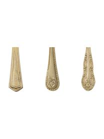 Goldfarbenes Löffel-Set Meloua, 3er-Set, Messing, Goldfarben, matt, L 13 cm