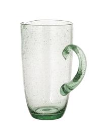 Brocca verde chiaro con bolle d'aria Victor, 1.1 L, Vetro, Verde chiaro, Alt. 21 cm