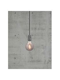 Lampa wisząca z porcelany Hang, Szary, Ø 5 x W 9 cm