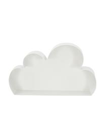 Wandregal Cloud, Metall, lackiert, Weiß, B 40 x H 23 cm