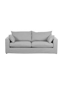 Sofa Zach (3-Sitzer) in Grau, Bezug: Polypropylen Der hochwert, Webstoff Grau, B 224 x T 90 cm