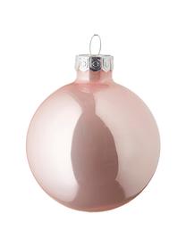 Set de bolas de Navidad Globe, Ø 6 cm, 49 pzas., Vidrio, Tonos rosa, Ø 6 cm