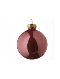 Weihnachtskugel-Set Globe Ø 6 cm, 49-tlg., Glas, Rosatöne, Ø 6 cm