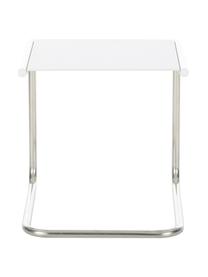 Table d'appoint de jardin Club, Blanc, aluminium