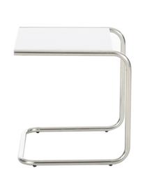 Table d'appoint de jardin Club, Blanc, aluminium