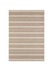 Tapis d'extérieur beige marron aspect jute Laon, Brun, beige