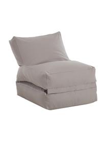 Outdoor loungefauteuil Twist met ligfunctie, Bekleding: polyacryl dralon (garen g, Grijs, B 70  x D 80 cm