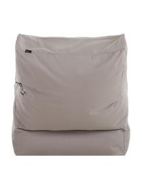 Garten-Loungesessel Sitzsack Twist mit Liegefunktion, Bezug: Polyacryl Dralon (garngef, Grau, B 70 x T 80 cm