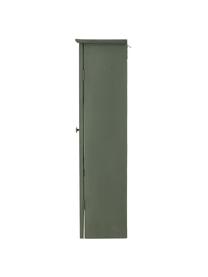 Vitrina de madera de abeto Tone, Estructura: madera de abeto, Verde oscuro, An 85 x Al 100 cm