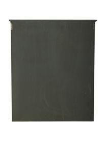Vitrina de madera de abeto Tone, Estructura: madera de abeto, Verde oscuro, An 85 x Al 100 cm
