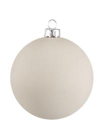 Set 12 palline di Natale infrangibili Ammos, Plastica, Bianco, Larg. 25 x Alt. 13 cm