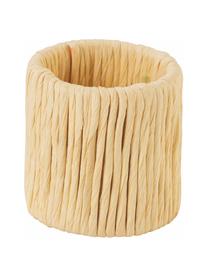 Rond de serviette de table Carolina, 6 pièces, Beige