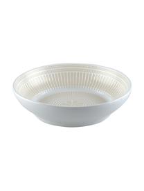 Assiette creuse en porcelaine Sonia, 2 pièces, Blanc