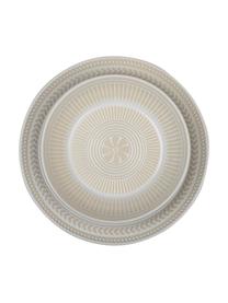 Assiette creuse en porcelaine Sonia, 2 pièces, Blanc