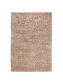 Tapis shaggy doux à poils longs marron Venice, Brun