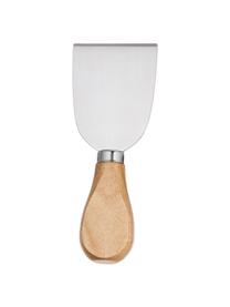 Silbernes Käsemesser-Set Frija mit Akazienholzgriff, 5-teilig, Griffe: Akazienholz, Akazienholz, Silberfarben, Set mit verschiedenen Größen